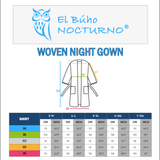 16. WOVEN NIGHT GOWN MEASUREMENT SPEC 01