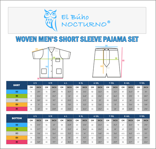 8. WOVEN MENS SHORT SLEEVE PAJAMA SET MEASUREMENT SPEC 01.png