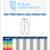 11. KNIT PRINT MENS LONG STRING PANTS MEASUREMENT SPEC 01