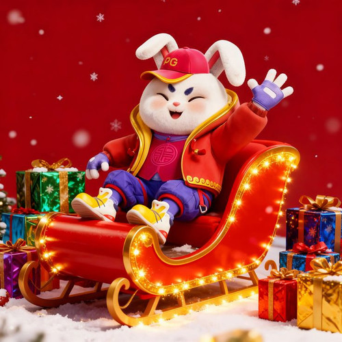 Cute Christmas Bunny on Sleigh – Festive Holiday Character Art.jpg