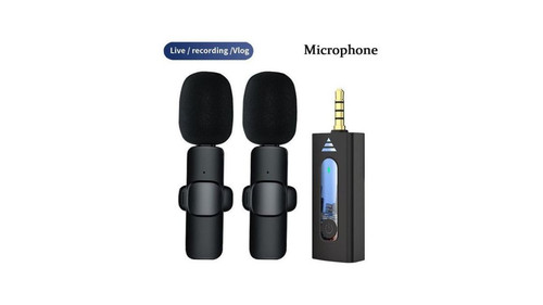 FLAMEDEAL K35 Wireless Noise Canceling Lavalier Microphone.jpg