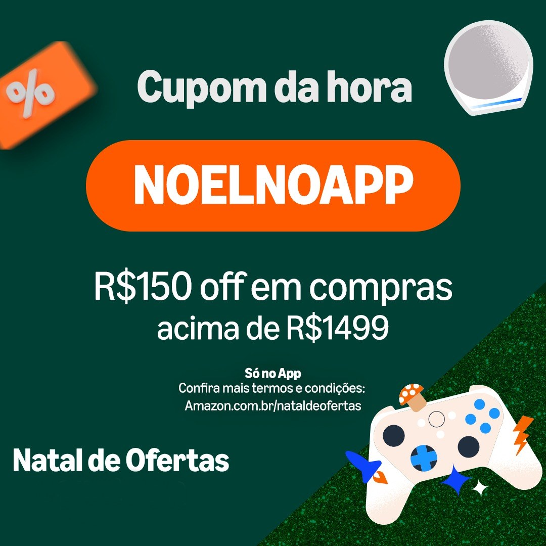 Cupom de R$150 OFF em compras acima de R$1.499
