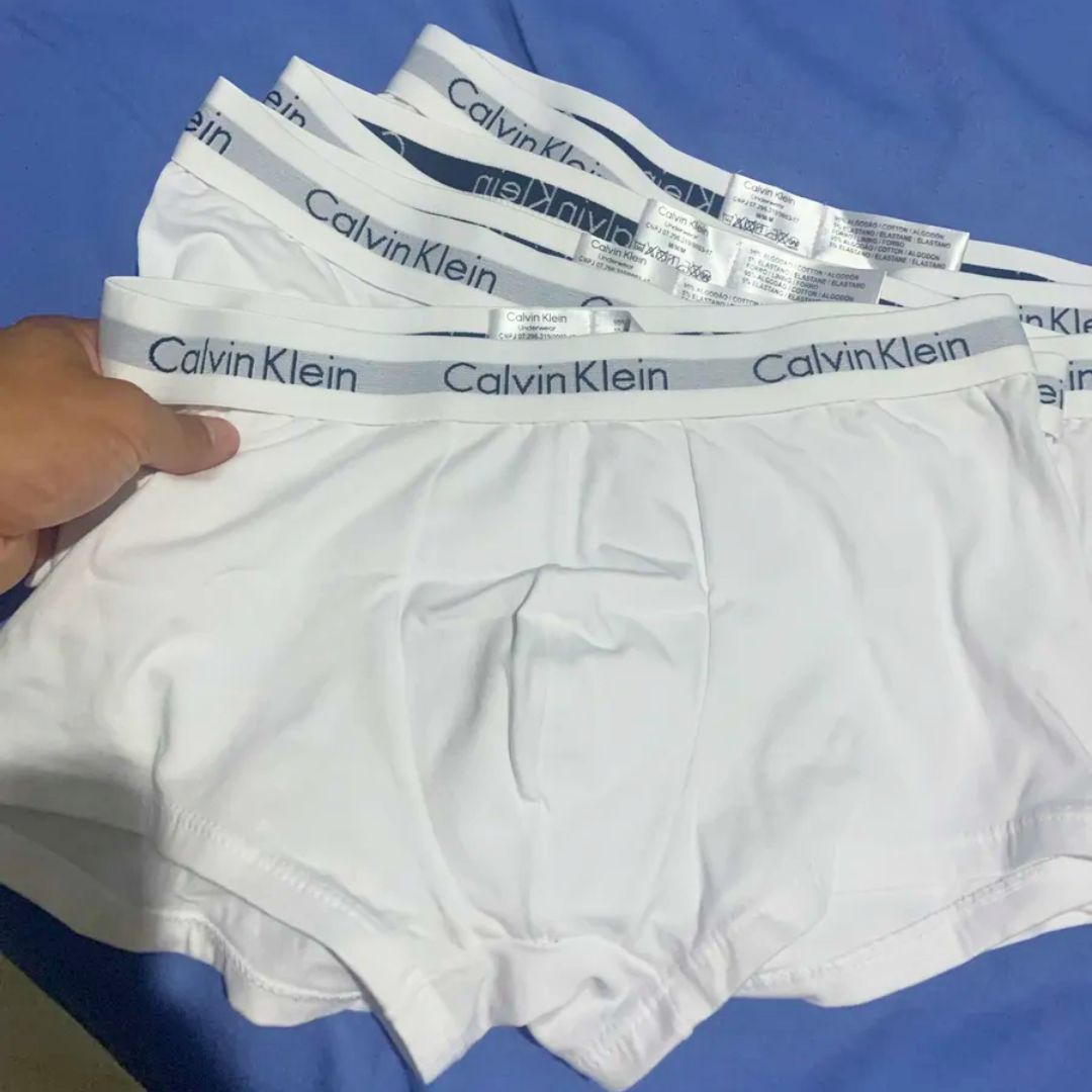 Kit 4 Cuecas Masculinas Boxer Cotton Calvin Klein