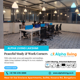 Find your ideal work spot at Alpha Living Lakshmi Coliving PG in Kadubeesanahalli.