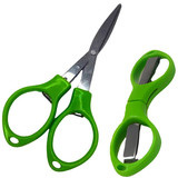 Tesoura de Plastico RLT Dobrável Verde Pacote C24 unidades 5622 (1) (1)