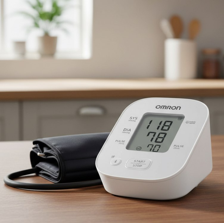 OMRON Monitor de Pressão Arterial de Braço HEM-7144T2