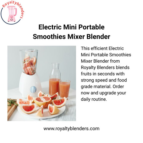 Electric Mini Portable Smoothies Mixer Blender.jpg