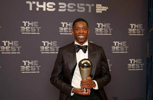 Ousmane Dembele memenangi ajang FIFA The Best 2025 Getty Images 696x456.jpg