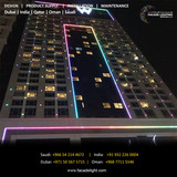 Architectural LED Facade at V Hotel