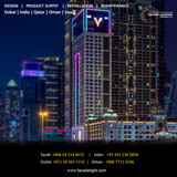 Architectural LED Facade at V Hotel