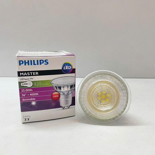 bong den led am tran chieu diem philips master led 4.9 50w gu10 940 36d dim 4000k (2)