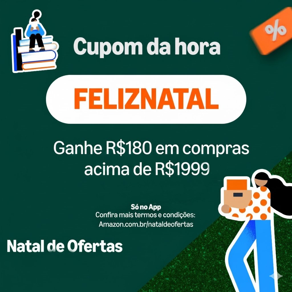 Ganhe R$180 em compras acima de R$1999