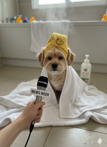 목욕하고 나온 두리.jpg