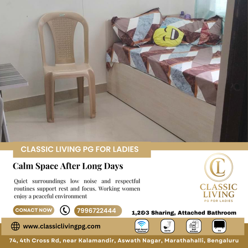 Classic Living PG for Ladies offers a quiet and peaceful environment ideal for rest and study..png