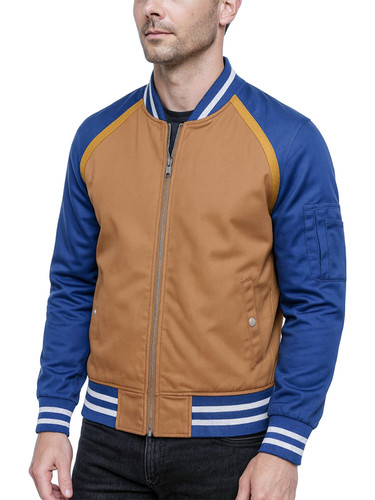 Shang Chi Varsity Jacket Tan & Blue 1.jpg