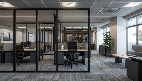 lucid origin Semi private office workstation interior partial glass or panel partitions moder 0.jpg