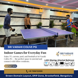 Our indoor gaming zone brings residents together for entertainment and relaxation.