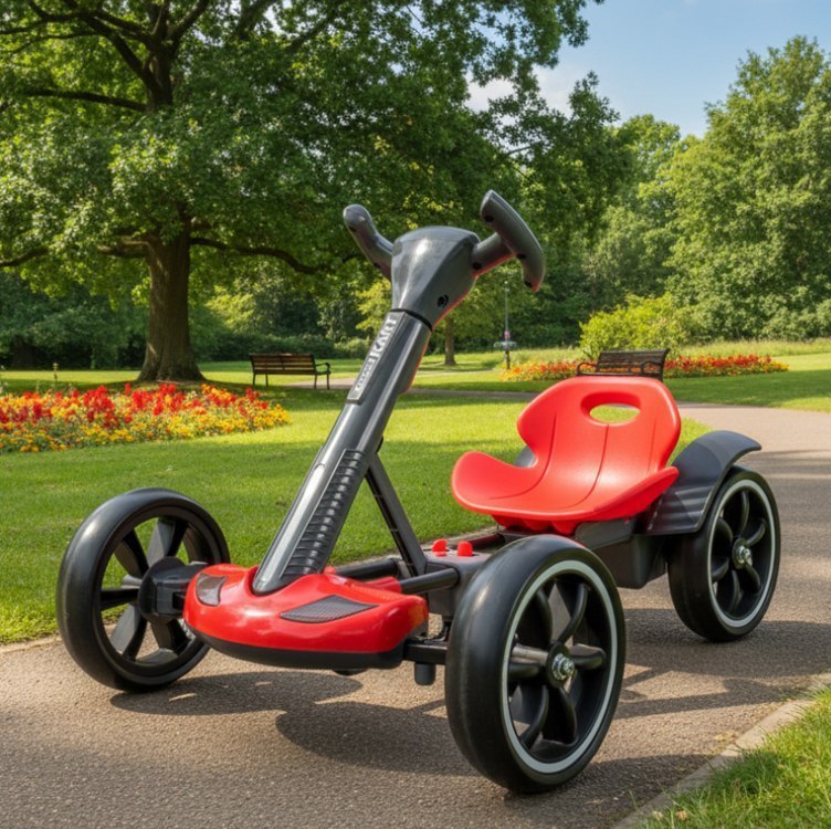 Mini Carro Elétrico Infantil Conect Kart Suporta Até 70kg Cor Vermelho Voltagem Do Carregador 110v/220v