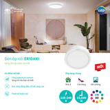 den downlight op tran led philips eridani rd surface led9 d150 12w 865 6500k 960lm
