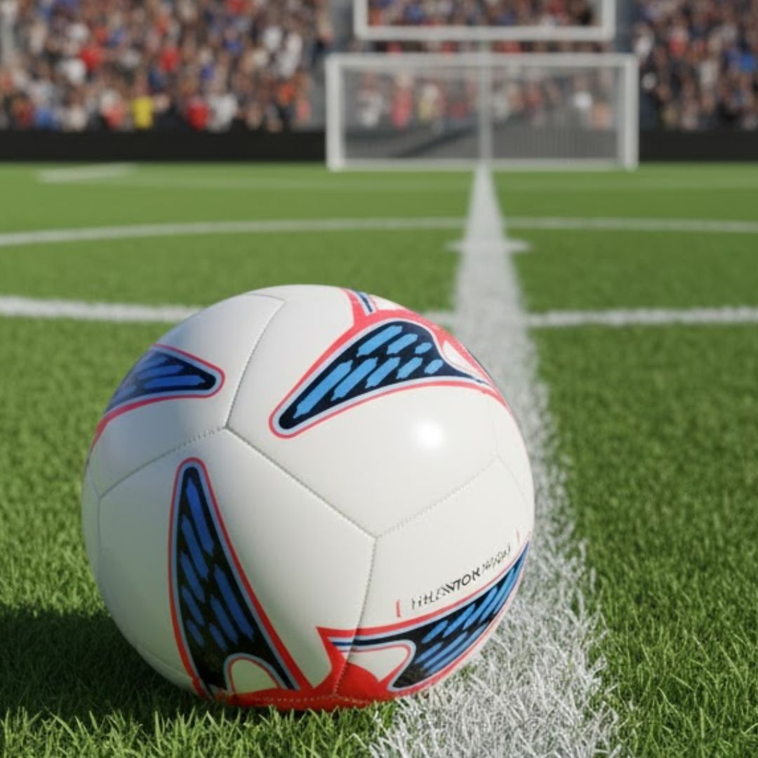 Bola de Futebol Nike Phantom – Branco+Azul