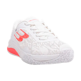 zapatilla bullpadel ionic w 25v blanco y rosa 3