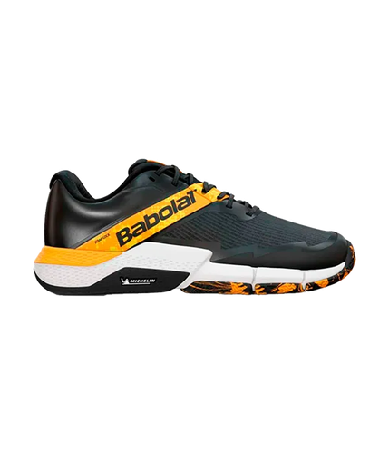 zapatillas babolat movea 2 men black saffron 2025.png