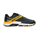 zapatillas babolat movea 2 men black saffron 2025