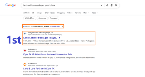land and home packages great kyle tx 1st.png