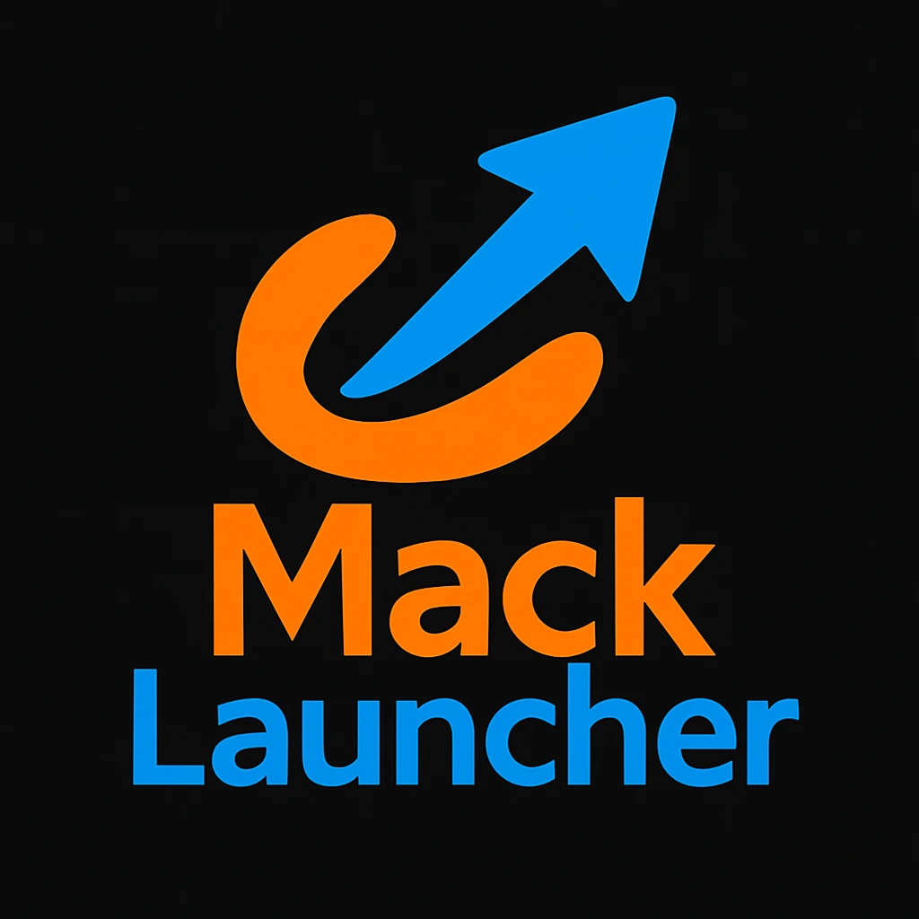 Mack Launcher Logo Banner