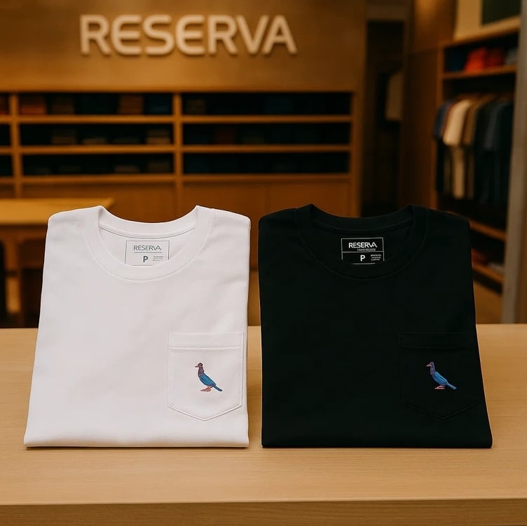 Kit 2 Camisetas Bolso Cb Pica-pau Xadrez Reserva