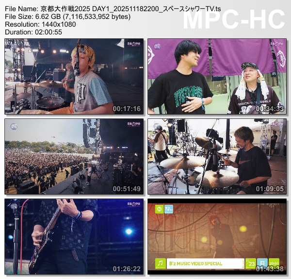 [TV-Variety] 京都大作戦2025 DAY1 ～暑さも雨もお茶のこ祭祭～ (SSTV 2025.11.18)