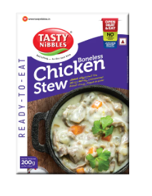 Tasty Nibbles Ready To Eat Boneless Chicken Stew,200g