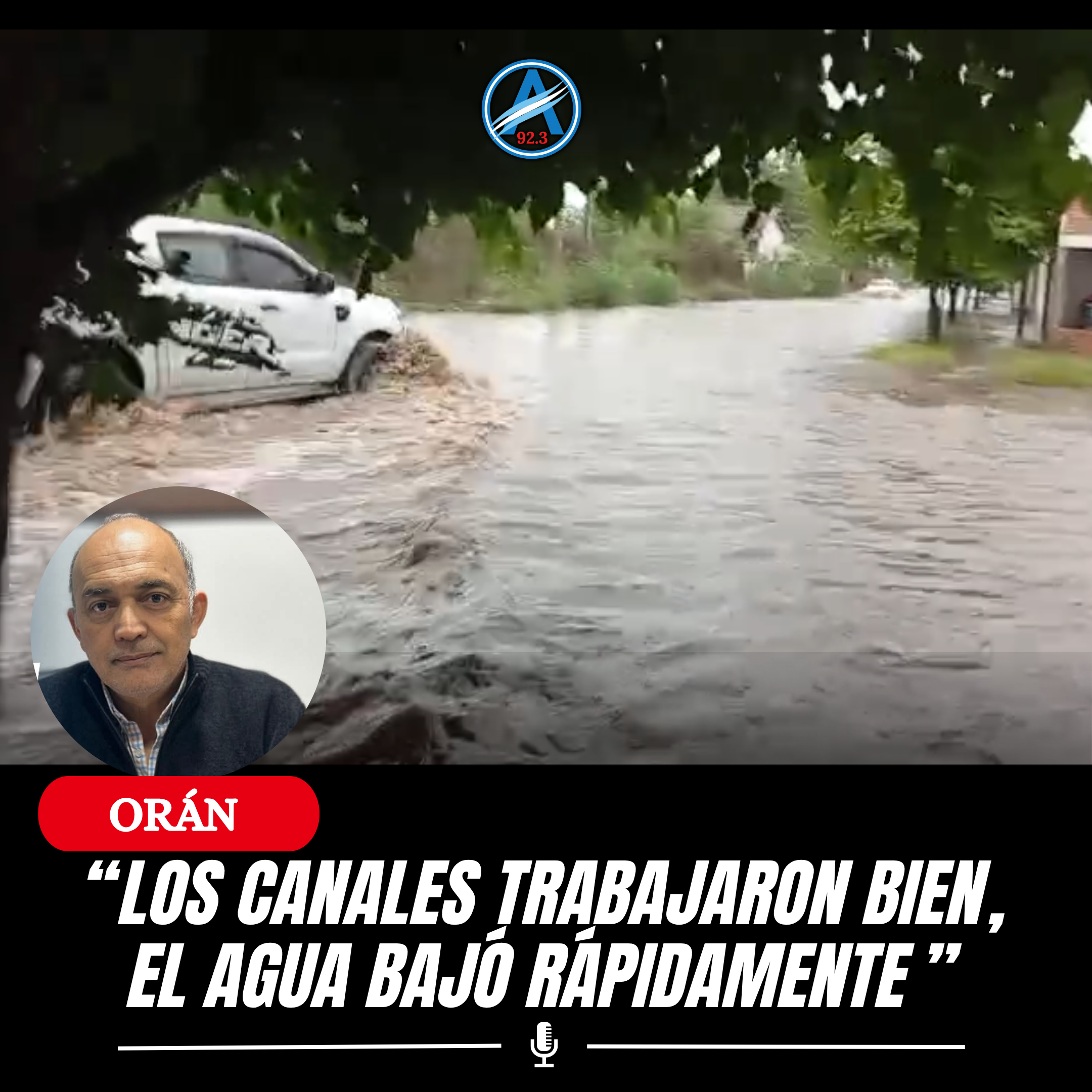 🔵 AFIRMÓ CUELLAR DE INFRAESTRUCTURA TRAS EL CAOS POR LA LLUVIA