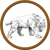 token tigre dente de sabre