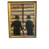 Jews in the old city 40x30 £300