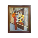 Shop window  Hats 49x39 £400