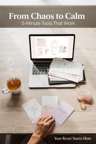 Zainab Lunje Medium shot of printable toolkit bundle on light oak desk with ha eca50a2f 5427 40c4 b9.1