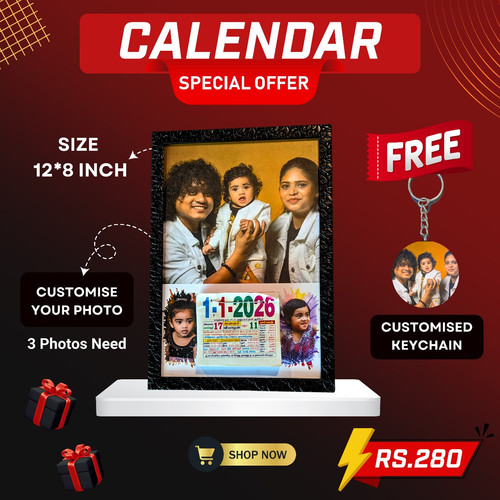 12×8 Photo Calendar offer.1