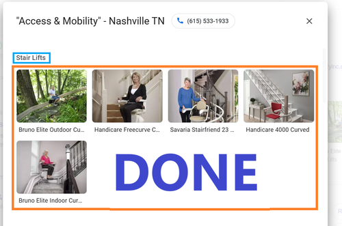 access and mobility 5 gbp product posting