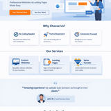 landingpage mockup