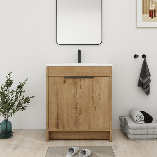 Bathroom Vanity With Sink In 24 30 36 Inch%2C Freestanding Bathroom Vanity With Soft Close Door and .jpg