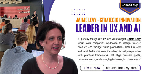 A globally recognized UX and AI strategist, Jaime Levy works with companies worldwide to design smarter products and stronger value propositions. Based in New York and Berlin, she combines deep industry experience with practical frameworks that align business goals, customer needs, and emerging technologies. Learn more!

https://jaimelevy.com/