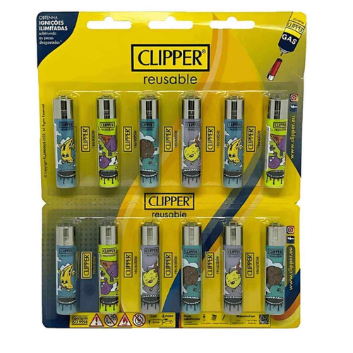 Isqueiro Clipper Trampolining LB Cartela C12 unidades (1).jpg