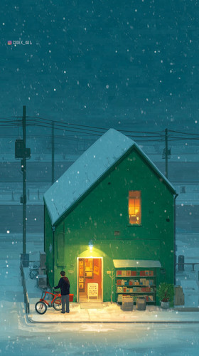 dovakin 2024 deep blue color tone cozy home in winter night in 08743195 ea67 4126 a084 dbb330d36910.jpg