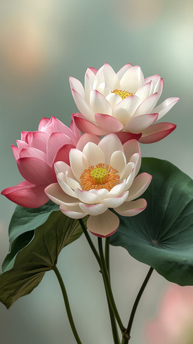 Lucid Origin A highly realistic lotus bouquet featuring fresh 2.jpg