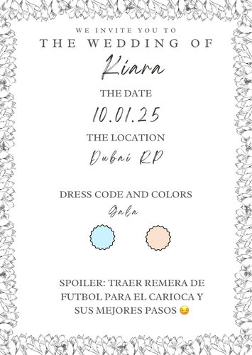 Black and white elegant vintage flowers frame wedding invitation.png