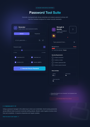 screencapture password checker generator beta vercel app 2026 01 06 14 26 15