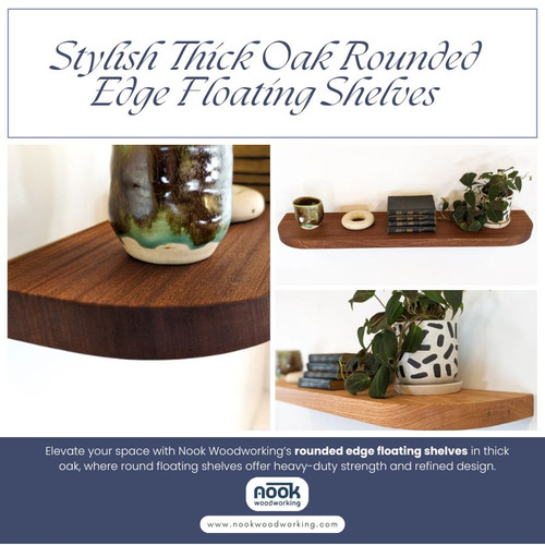 Stylish Thick Oak Rounded Edge Floating Shelves.jpg