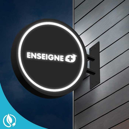 Enseigne drapeau ronde dibond led .jpg