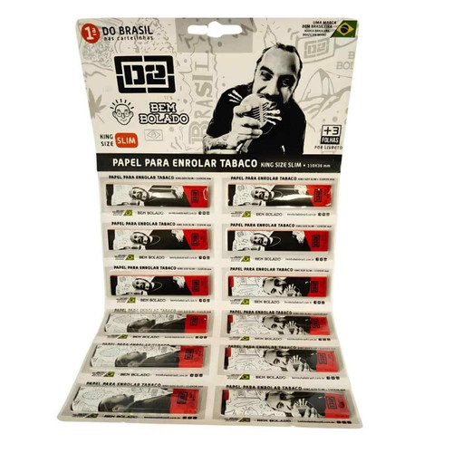Seda Bem Bolado D2 King Size Slim Cartela C12 Livretos (2)